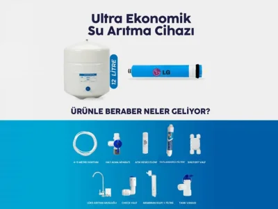 Membranlı 12 lt. Su Arıtma Cihazı